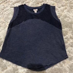 Mossimo- Blue tank top